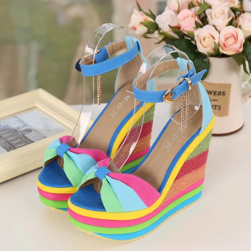 Colorful-Wedge-Espadrilles-blue-pair