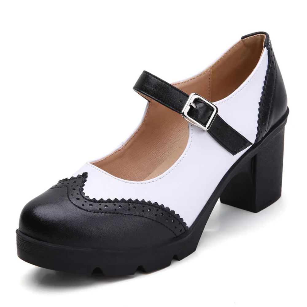 black-and-white-mary-jane-heels
