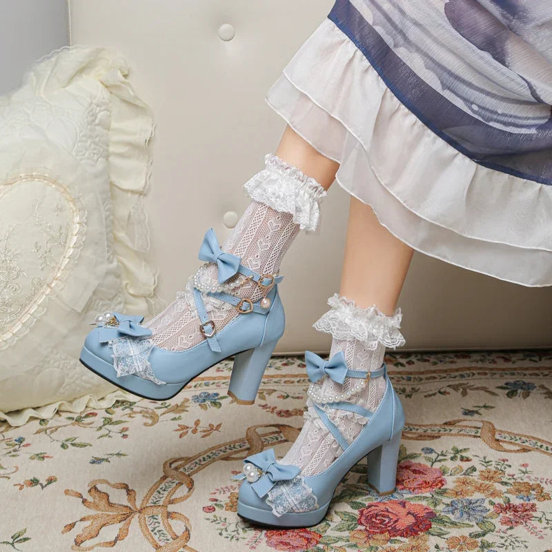 light-blue-block-heel-wedding-shoes-image