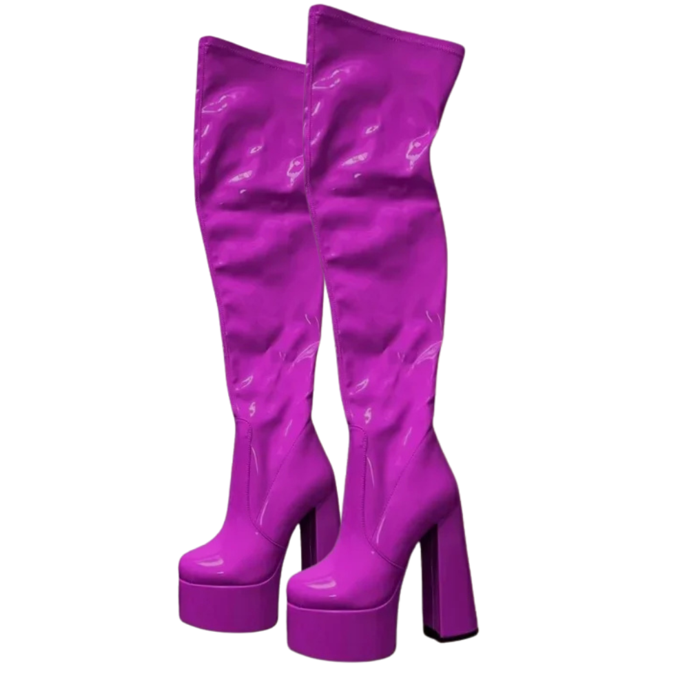 purple-thigh-high-chunky-heel-boots-pair