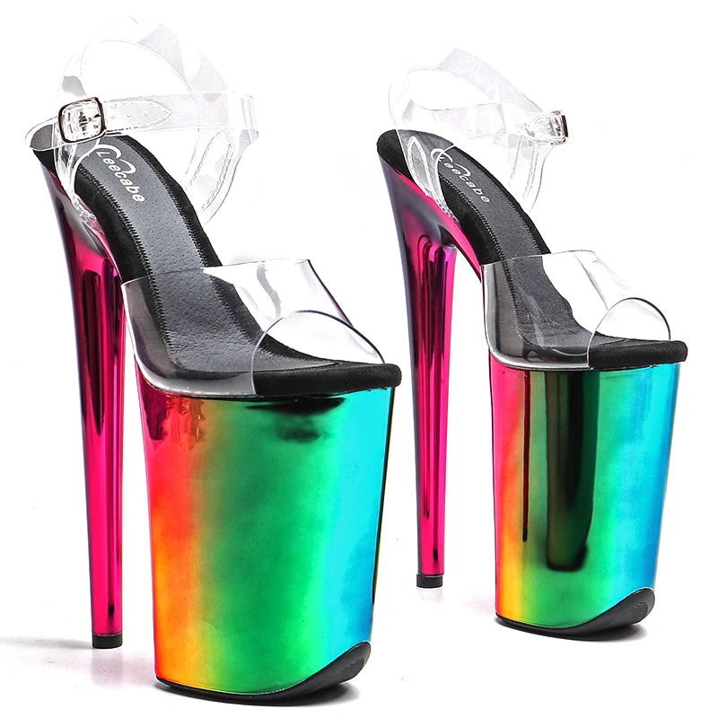 rainbow-metallic-platform-heels