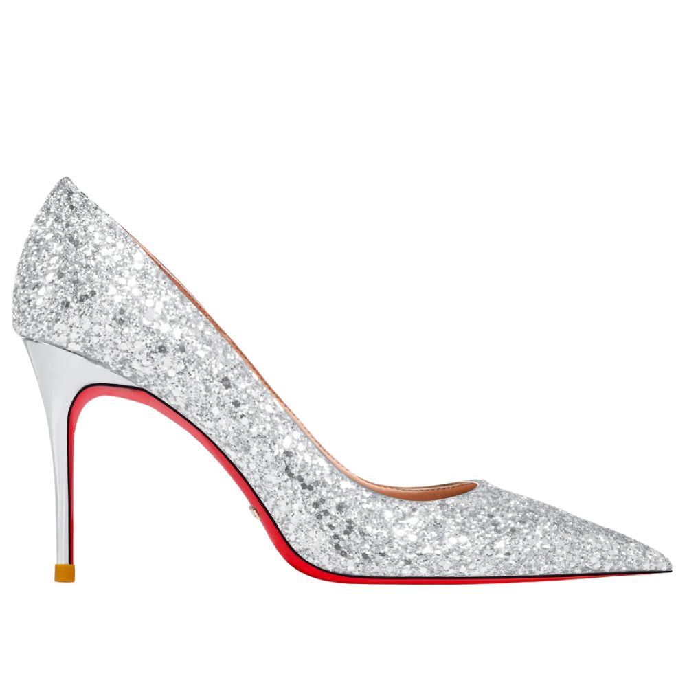 silver-sparkly-red-bottom-heels-3.1-inch