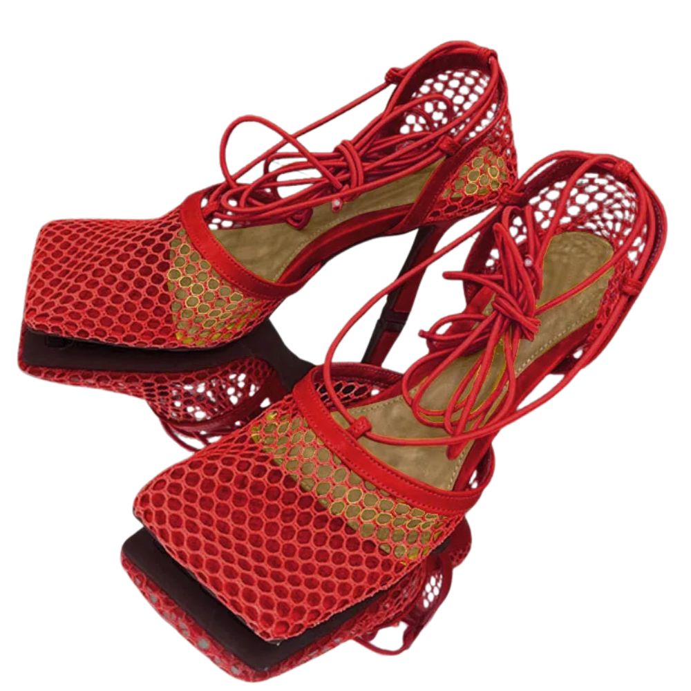 square-toe-mesh-heels-red