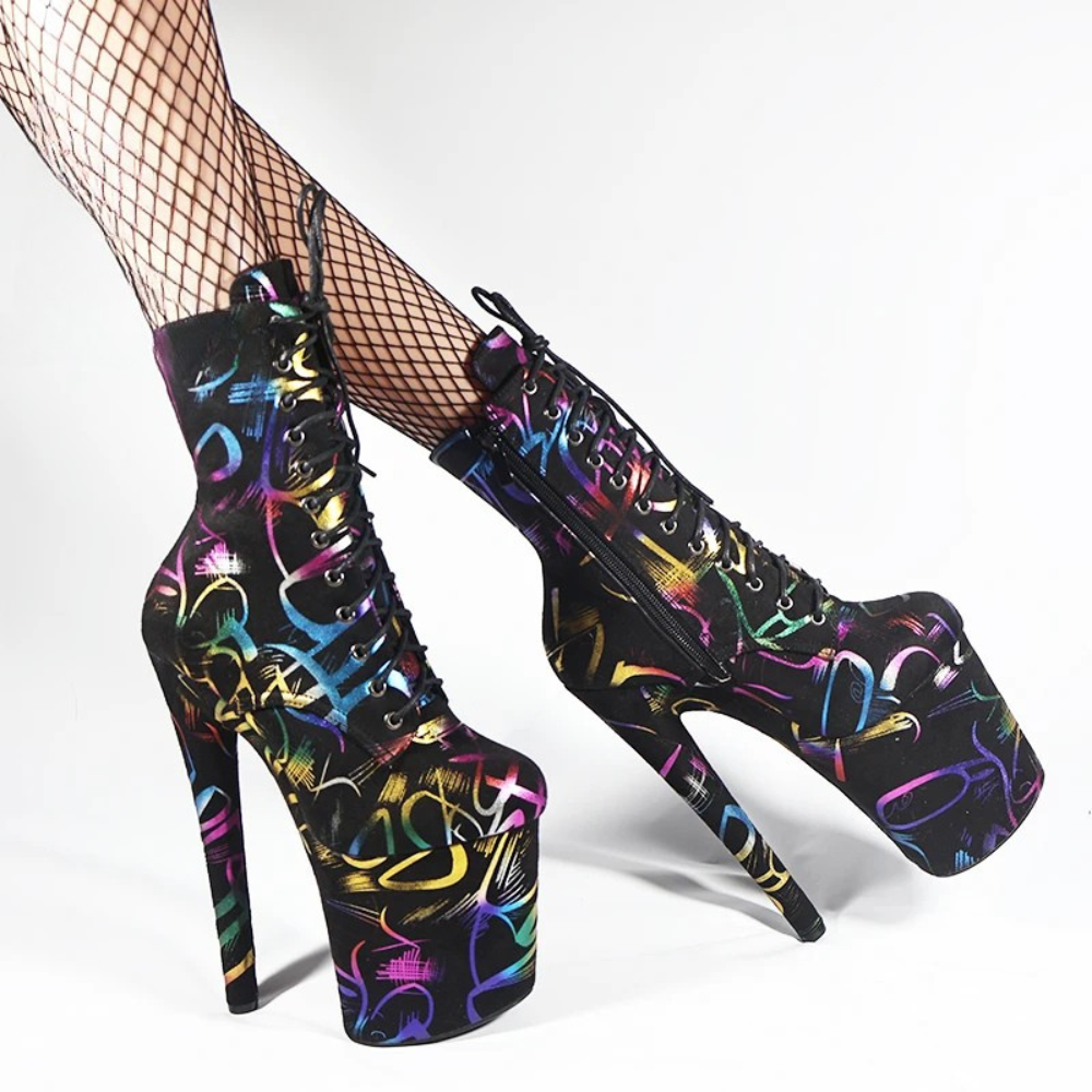 womens-black-vintage-heeled-boots-woman