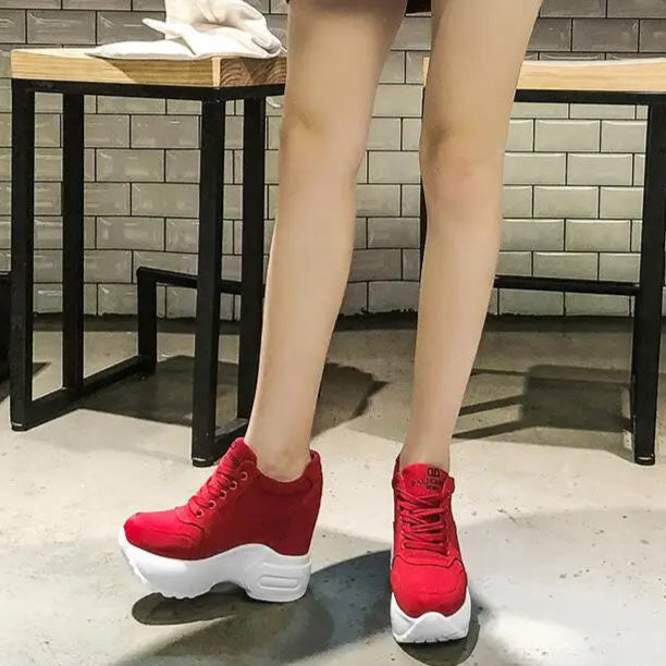 4 inch Wedge Sneakers