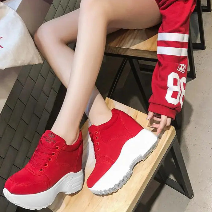 4 inch Wedge Sneakers