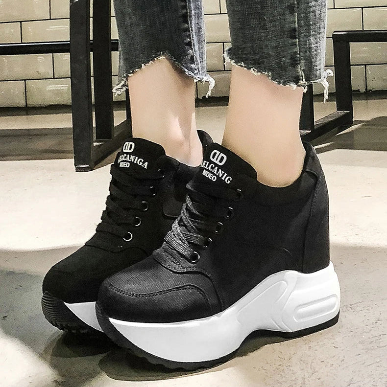 4 inch Wedge Sneakers