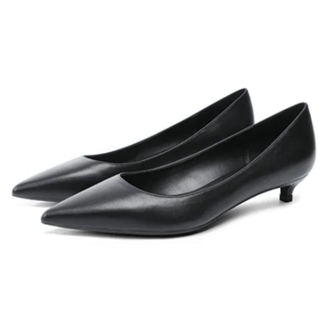 Black Kitten Heels