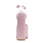 Peep Toe Mary Jane Heels