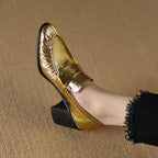 black-and-gold-heeled-loafers-women