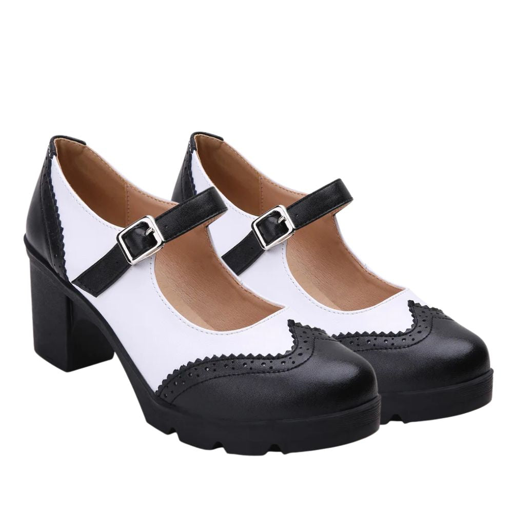 black-and-white-mary-jane-heels-pair