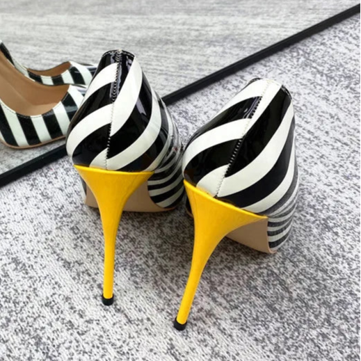 black-and-white-striped-high-heel-shoes-back