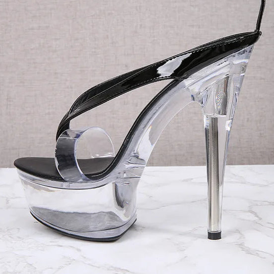 black-clear-flip-flop-heels-side