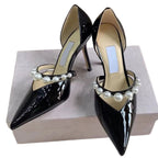 black-closed-toe-heels-with-pearls-front
