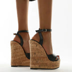 black-cork-wedge-sandals-model-back