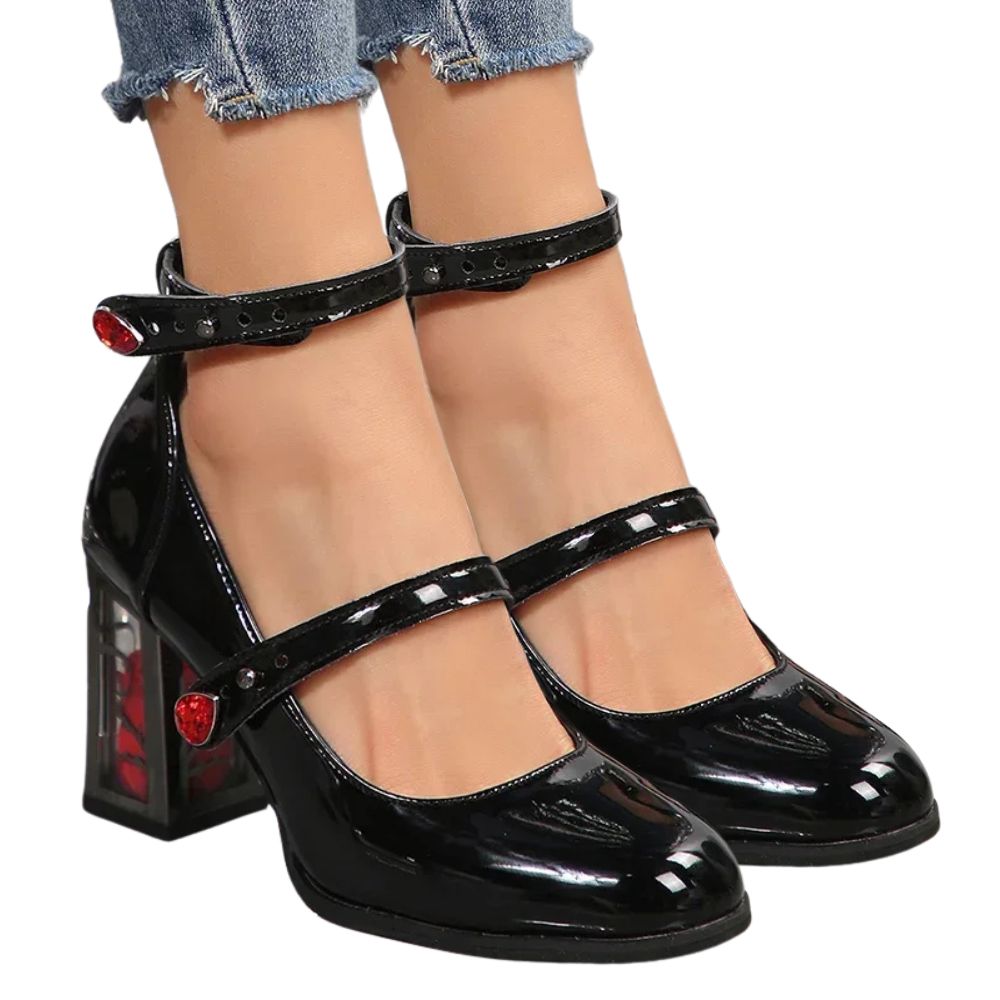 black-goth-heels-with-rose-flower