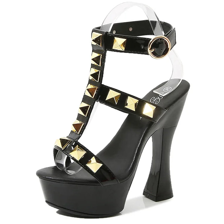 black-heeled-sandals-with-gold-studs