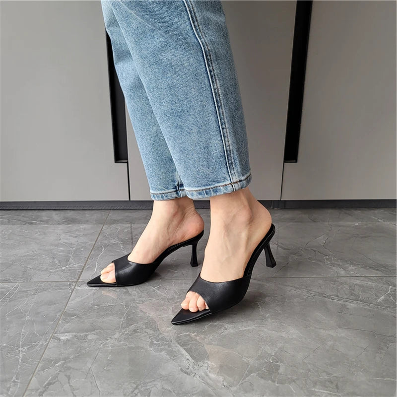 black-leather-pointed-toe-mules-side