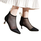 black-mesh-low-heel-booties-model