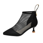 black-mesh-low-heel-booties