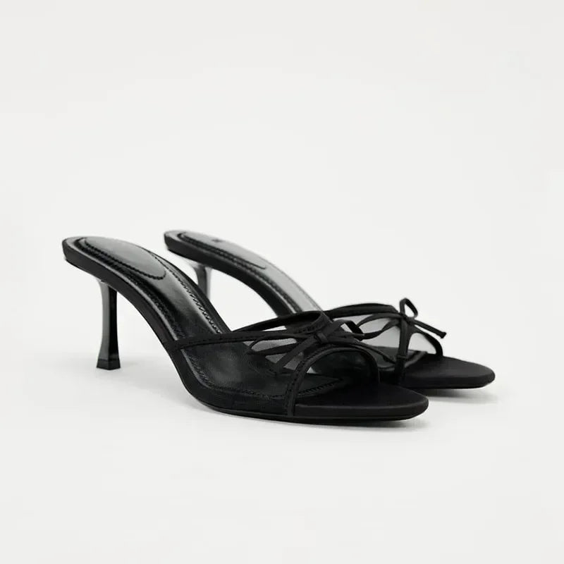 black-mesh-mule-heels-pair