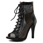 black-mesh-peep-toe-booties