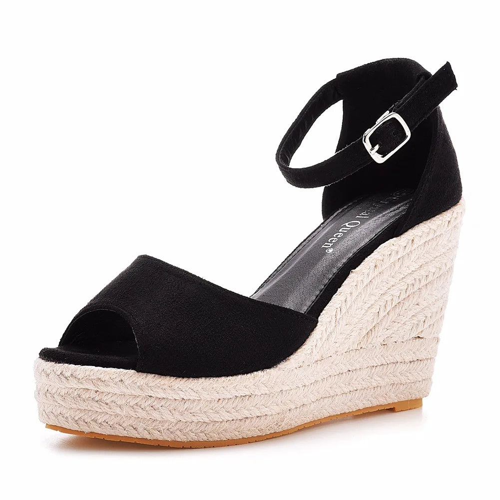 black-open-toe-espadrille-wedges