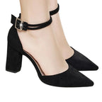 black-pointed-toe-block-heels-with-ankle-strap