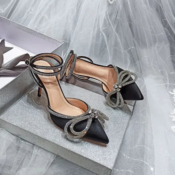 black-rhinestone-ankle-strap-heels-pair