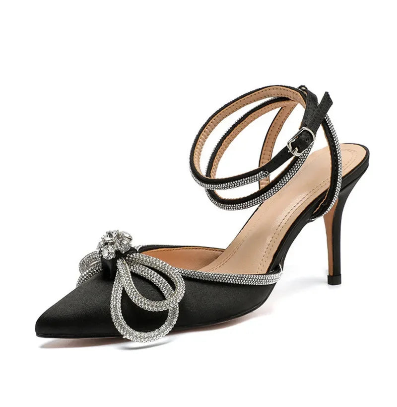 black-rhinestone-ankle-strap-heels