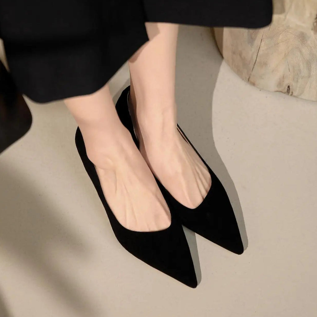 black-suede-kitten-heel-pumps-top-pair