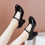 black-t-strap-mary-jane-heels-woman-pair