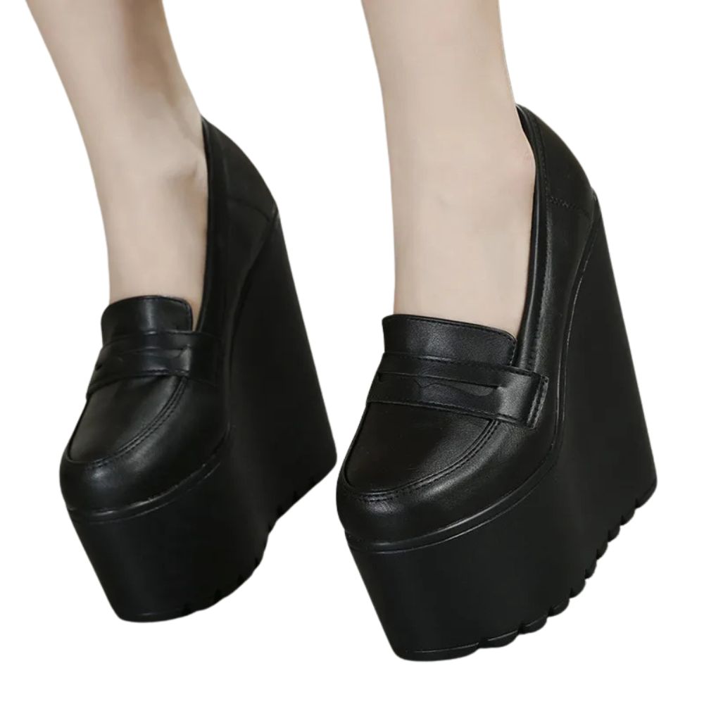 black-wedge-loafers-front