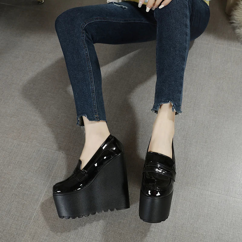 black-wedge-loafers-patent-side