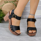 blak-sandals-with-wooden-heels-faux-wood-walk