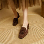 block-heel-tassel-loafers-brown-front