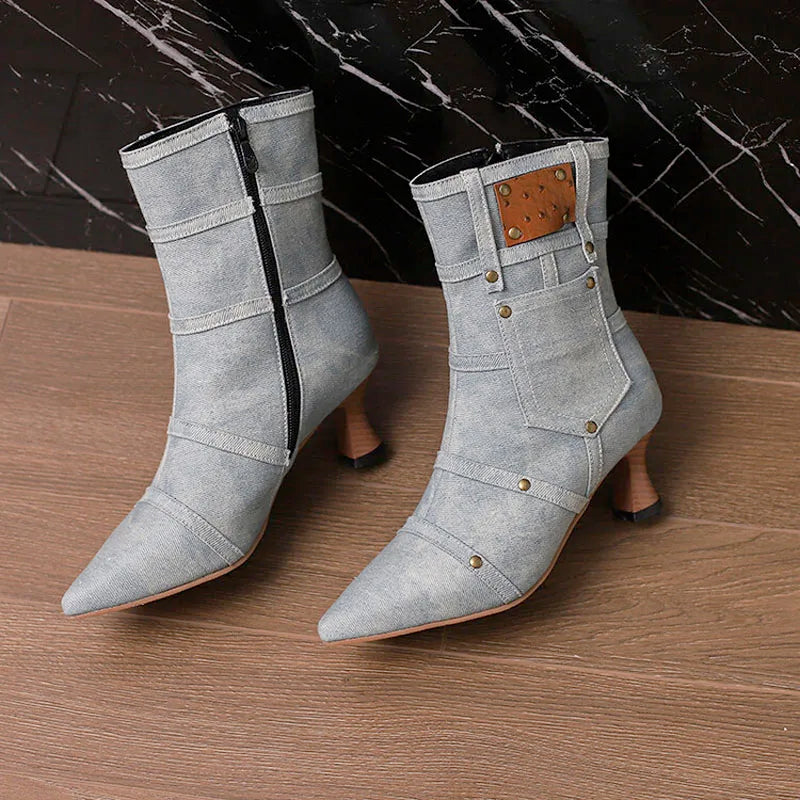 blue-denim-patchwork-heeled-ankle-boots-pair