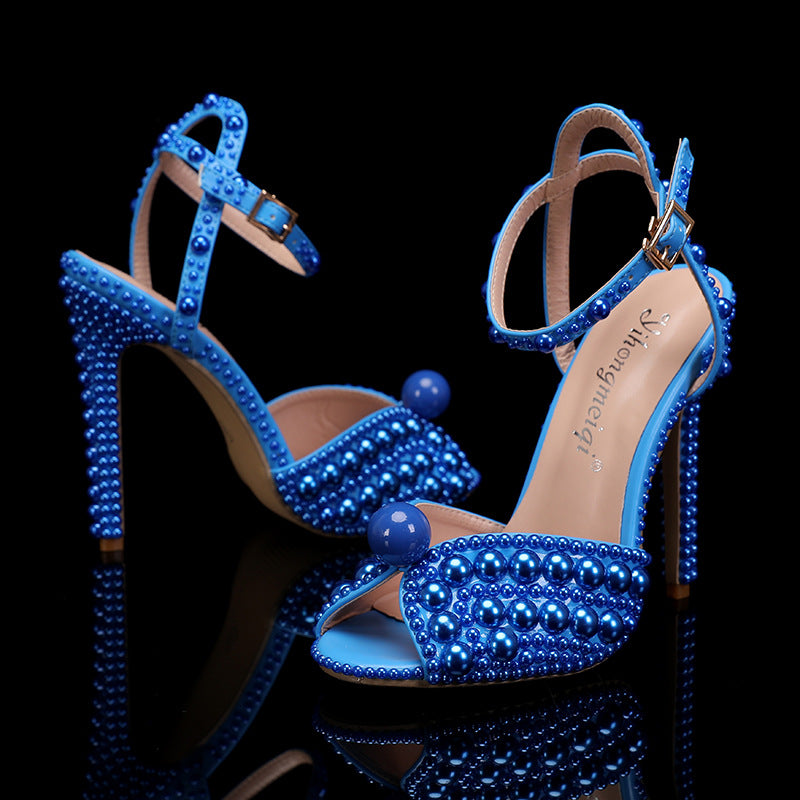 blue-heels-with-pearls-pair