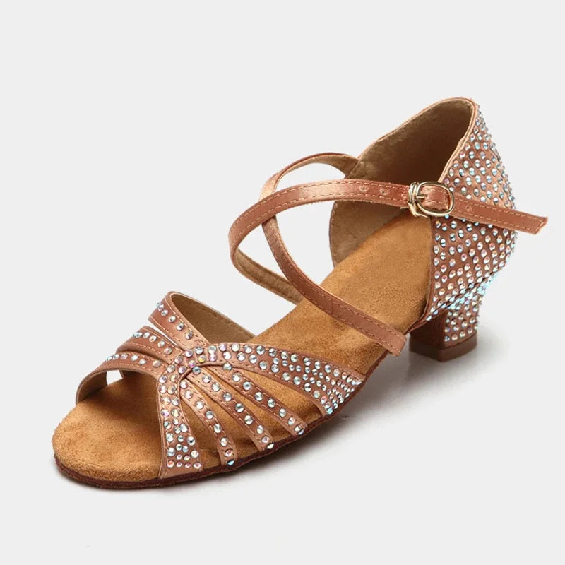 bronze-low-heel-sandals