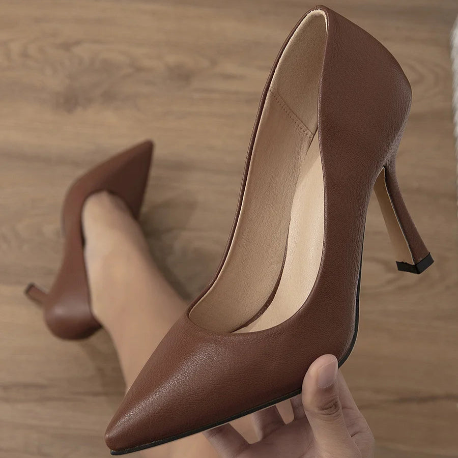 brown-leather-high-heel-pumps-shoes