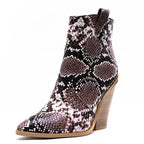 brown-snake-print-heeled-booties