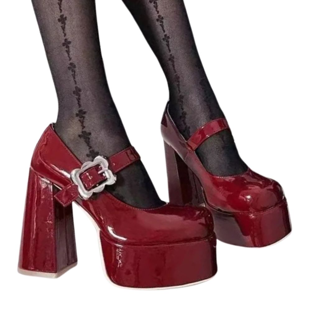 burgundy-block-heel-mary-janes