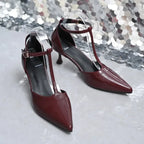 burgundy-t-strap-heels-front