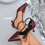 burgundy-t-strap-heels-pair