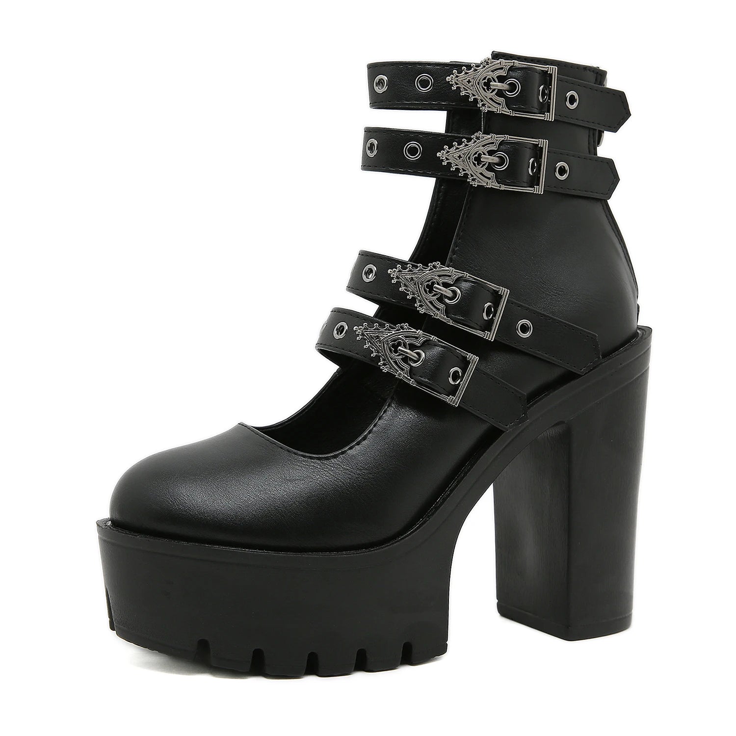 chunky-heeled-double-strap-mary-jane-shoes