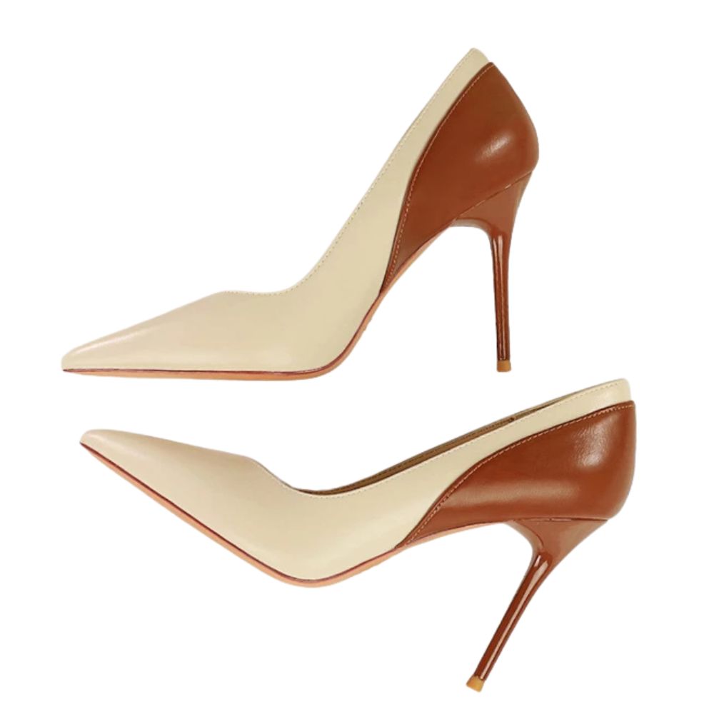 cream-and-brown-heels-side