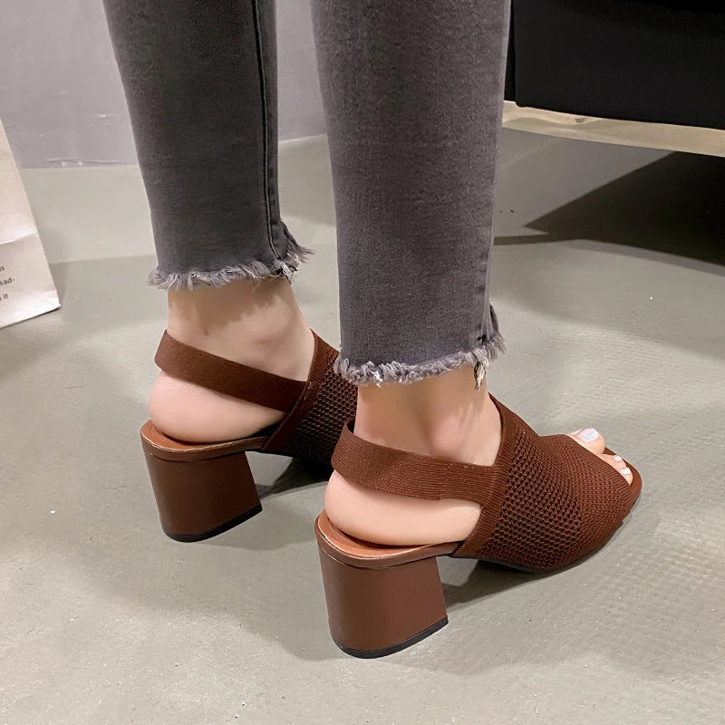 crochet-heeled-sandals-brown-back-model