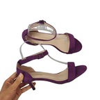dark-purple-low-heel-sandals-pair