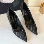 denim-high-heel-shoes-black-front