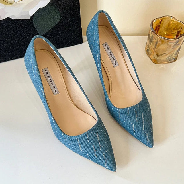 denim-high-heel-shoes-blue